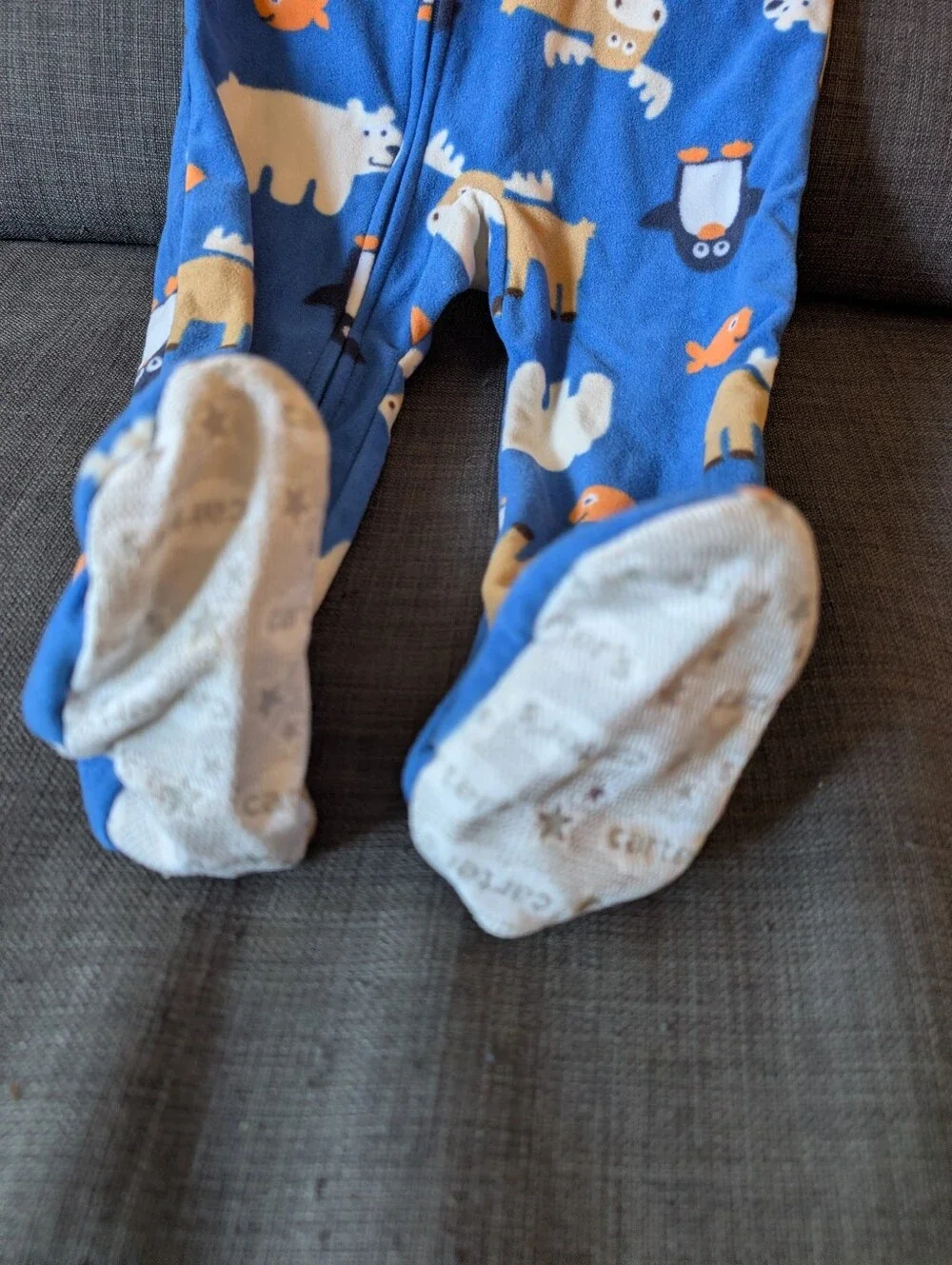 Carter's Baby Boy Size 2T Footie Pajamas!